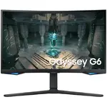 Monitor Samsung Gaming curbat LED SAMSUNG Odyssey G6 LS27BG650EUXEN, 27", QHD, 240Hz, AMD FreeSync Premium Pro, HDR600, negru