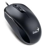 Mouse Genius Genius DX-110, USB-C, 1200DPI,optic, 1200 dpi, butoane/scroll 3/1, cablu 1.5m,  negru