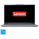 Laptop Lenovo Lenovo IdeaPad Slim 3 15IRU8 cu procesor Intel® Core i3-1315U pana la 4.5GHz, 15.6" Full HD, IPS, 8GB DDR5 RAM, 512GB SSD, Intel® UHD Graphics, No OS, Arctic Grey
