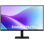 Monitor Samsung LED IPS Samsung Essential S3 S32GF 27", FHD (1920 x 1080), 120Hz, 5ms, interfata HDMI, mod Eye Saver & Flicker Free, VESA, Negru