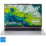 Laptop Acer Acer Aspire Lite 15 AL15-72P-595Y cu procesor Intel® Core™ i5-13500H pana la 4.70 GHz, 15,6" Full HD, IPS, 16GB DDR5 RAM, 512GB SSD, Intel® Iris® Xe Graphics, No OS, Pure Silver