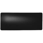 Mouse Pad GENESIS Genesis Carbon 500 Maxi Ultra Wave, impermeabil, iluminare RGB, material cauciuc + material textil, dimensiuni 1100 x 450 x 2.5 mm, negru/gri