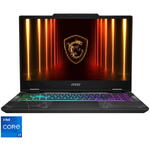Laptop MSI Gaming MSI Cyborg 15 B13WFKG cu procesor Intel® Core™ i7-13620H pana la 4.9GHz, 15.6, IPS, 144Hz, 16GB DDR5 RAM, 512GB SSD, NVIDIA® GeForce RTX™ 5060 8GB GDDR7, Free DOS, Translucent Black