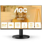 Monitor AOC AOC 23.8", IPS, FHD 1920x1080, 100Hz, 4ms (1ms MPRT) FlickerFree, Boxe 2Wx2, HA, HDMI, USB hub, USB-C, 24B3CF2
