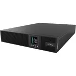 UPS nJoy Aster 3K 2U On-line, 3000VA/2700W, 8 prize IEC C13, 1 priza IEC C19, Dubla conversie, LCD Display