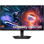 Monitor Samsung Gaming Samsung Odyssey OLED G5 G50SF, 27", QHD (2560X1440) 180Hz, 0.03ms(GTG), HDR10, Compatibil G-Sync, Negru