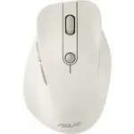 Mouse Asus Optic ASUS MD105, USB Wireless/Bluetooth, Milky White