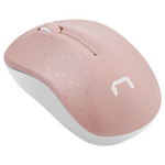 Mouse Natec Optic Natec by Genesis Toucan, USB Wireless, Pink-White