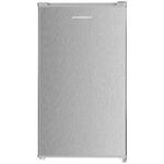Frigider Heinner cu o usa HF-HM90INVSE++, 90 l, Clasa E, Compresor inverter, Control mecanic cu termostat ajustabil, Lumina LED, Raft din sticla, Compartiment fructe si legume, H 85 cm, Argintiu